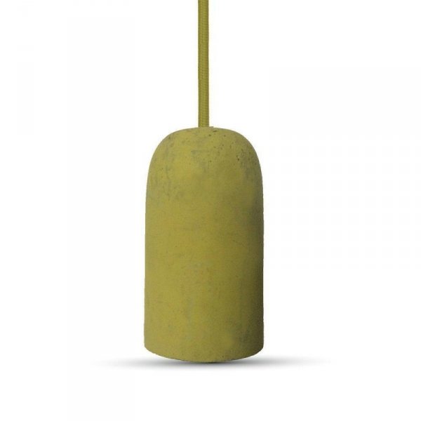 Oprawa zwieszana V-TAC beton żółty VT-7668-Y 5 lat gwarancji