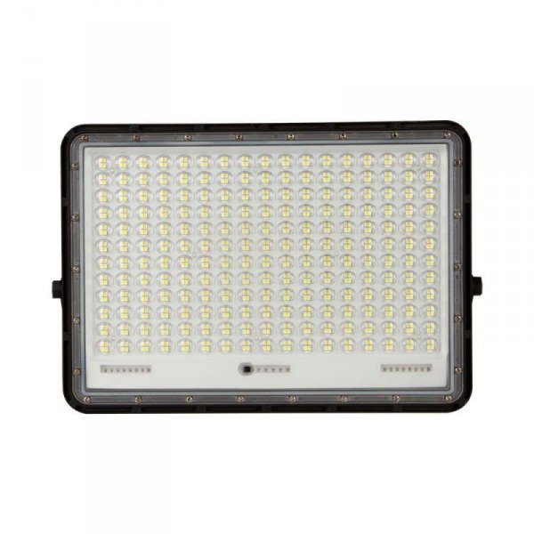 Projektor LED Solarny V-TAC 30W Pilot, AUTO, Timer, IP65 Czarny VT-240W 4000K 2600lm