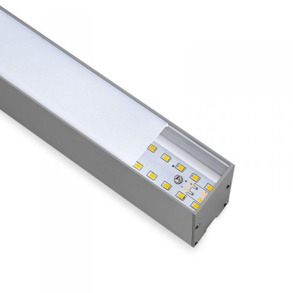 Oprawa V-TAC LED Linear SAMSUNG CHIP 40W Do łączenia Zwieszana Szara 120cm VT-7-40-S-N 6500K 3300lm 5 Lat Gwarancji