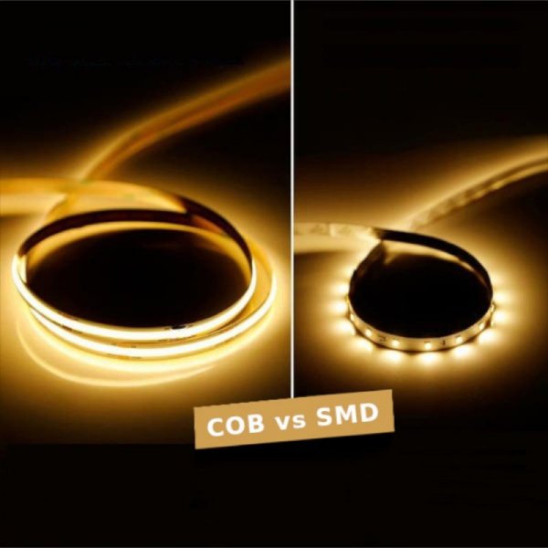 Taśma LED V-TAC bezpunktowa COB 280LED 24V 10W/m VT-COB 3000K 800lm