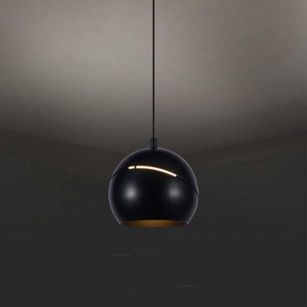 Oprawa Zwieszana V-TAC LED 8,5W 150cm Regulowana Czarna VT-7797 3000K 850lm