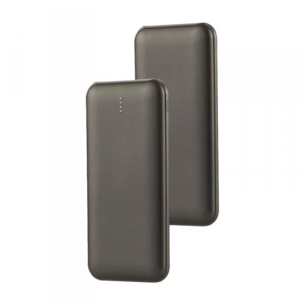 Power Bank V-TAC 10000mAh SLIM TYPE C Szary VT-3527