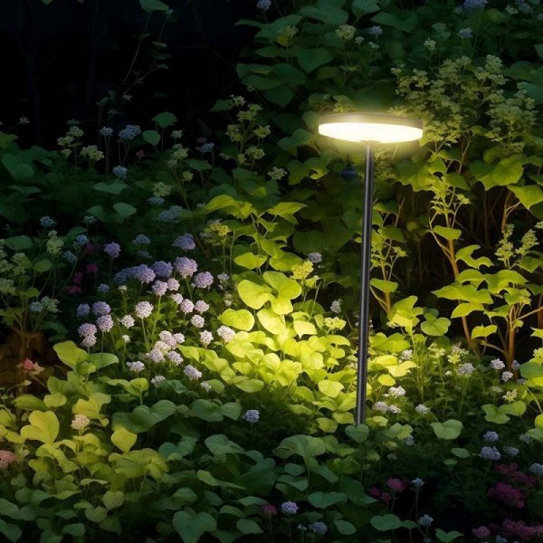 Oprawa Ogrodowa Słupek LED V-TAC 2-funkcje 12W IP65 80cm Antracyt VT-1160 3000K 1135lm