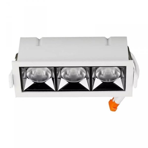 Oprawa V-TAC Downlight SAMSUNG CHIP 12W UGR19 CRI90+ 12st VT-2-12 5700K 960lm 5 Lat Gwarancji