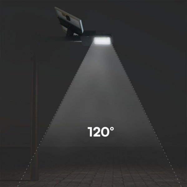 Oprawa Uliczna Solarna Hybrydowa V-TAC 50W LED VT-ST201 6500K 4000lm