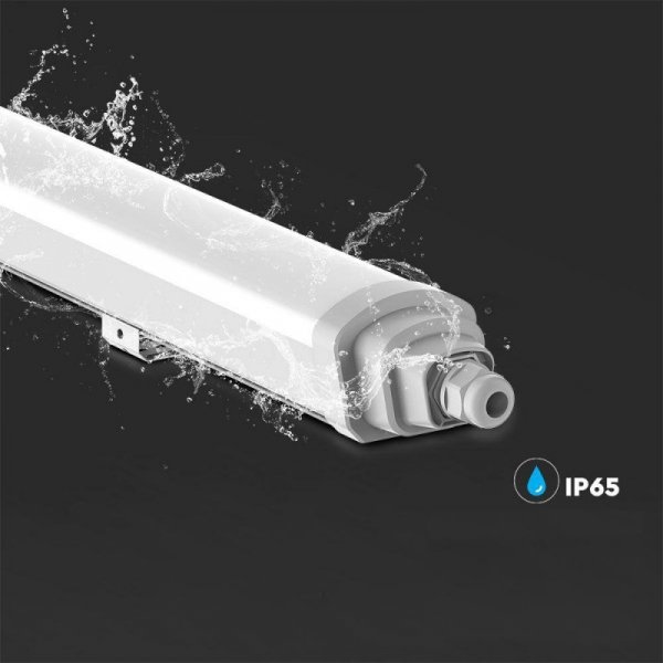 Oprawa Hermetyczna LED V-TAC SAMSUNG CHIP GT-SERIES 60cm 18W 120Lm/W VT-12017 4000K 2160lm 3 Lata Gwarancji