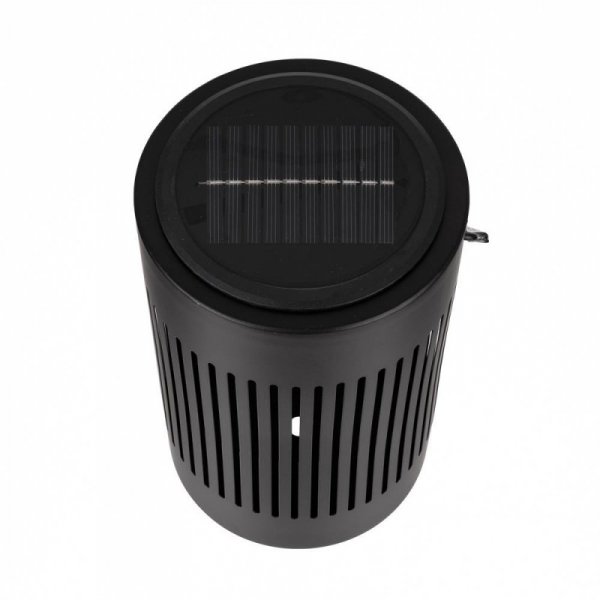 Przenośna Lampa Solarna V-TAC 0,5W LED IP44 Czarna 12x20cm VT-7994 3000K 21lm