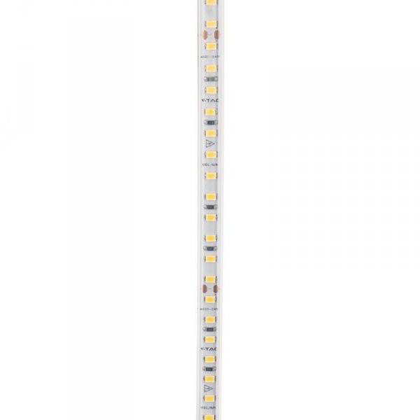 Taśma LED 230V V-TAC RĘKAW IP65 120LED/m 10,5W/m Rolka 50mb VT-2835 121-50M 3000K 1000lm