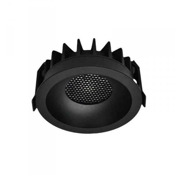 Oprawa V-TAC LED Downlight 12W BRIDGELUX CHIP CCT Czarna Raster Antyolśnieniowy Plaster Miodu VT-17012 3000K-4000K-6400K 1180lm