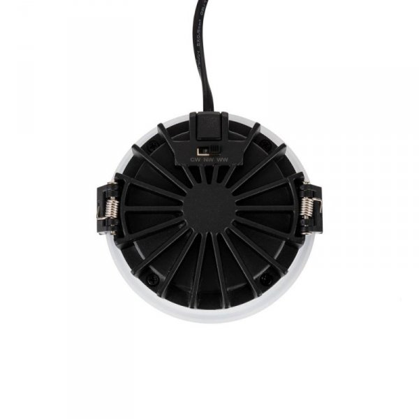 Oprawa V-TAC LED Downlight 24W BRIDGELUX CHIP CCT Biała Raster Antyolśnieniowy Plaster Miodu VT-17024 3000K-4000K-6400K 2540lm