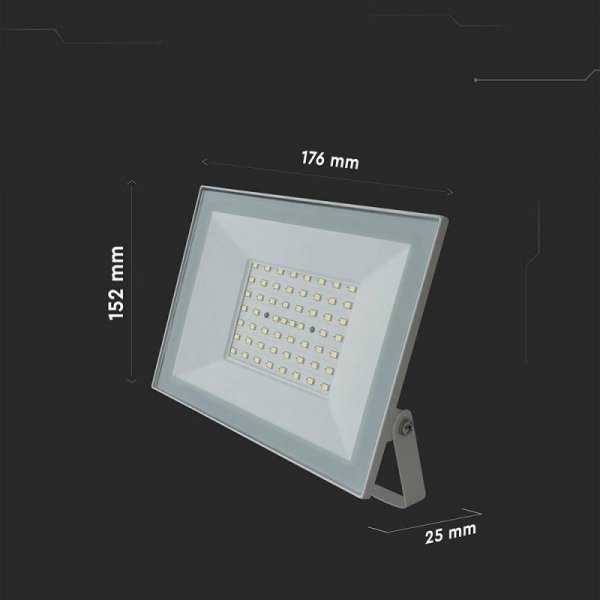 Naświetlacz LED V-TAC 50W LED SMD biały VT-44054 6500K 4000lm