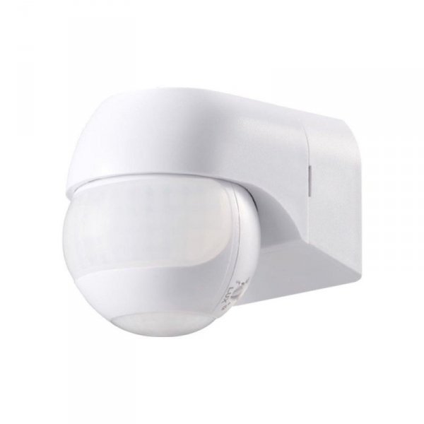 Czujnik ruchu podczerwień ścienny biały 180-360st 600W LED V-TAC VT-80140 5 lat gwarancji