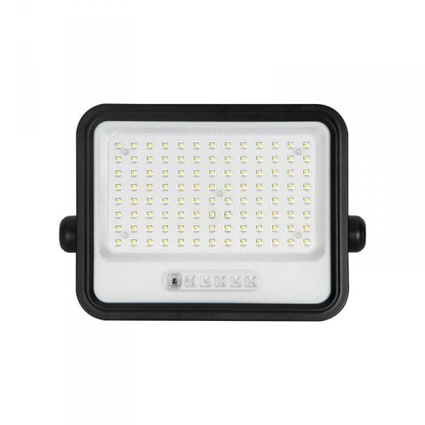 Naświetlacz LED solarny V-TAC 12W CCT pilot auto timer IP65 czarny VT-204W 1700lm 3 lata gwarancji