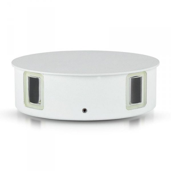 Oprawa ścienna V-TAC 4W LED IP65 biała okrągła VT-706 4000K 428lm 3 lata gwarancji