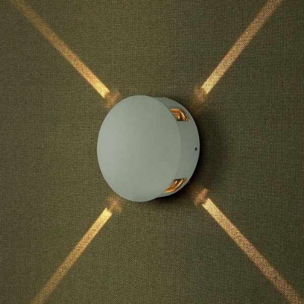 Oprawa ścienna V-TAC 4W LED IP65 biała okrągła VT-706 4000K 428lm 3 lata gwarancji