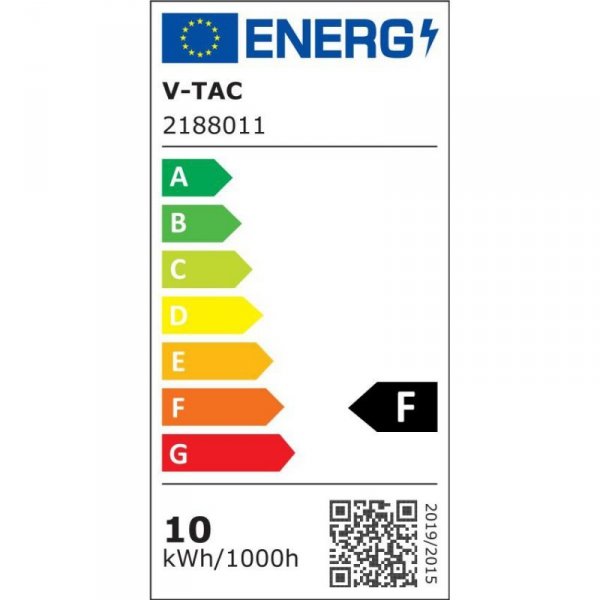 Żarówka LED V-TAC GU10 10W 100st (opak. 3szt) VT-271 6500K 1000lm