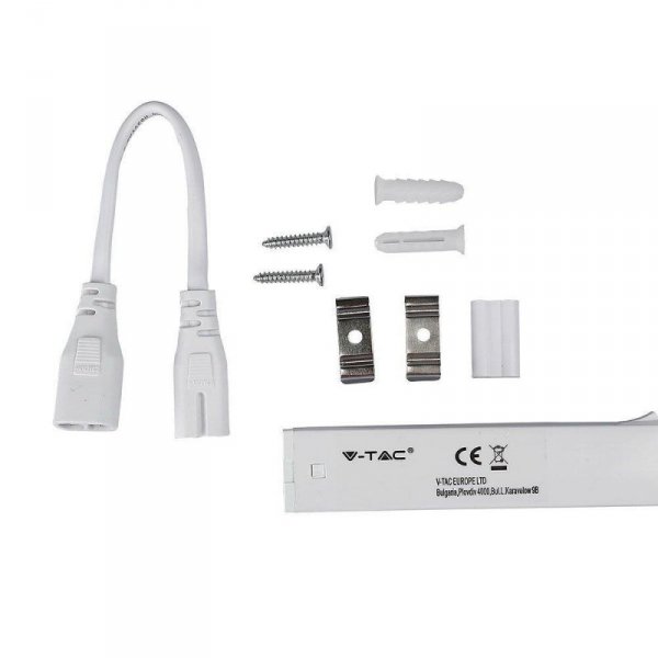 Oprawa LED belka liniowa V-TAC CREE CHIP 16W 120cm z włącznikiem VT-125 4000K 1600lm 6 lat gwarancji