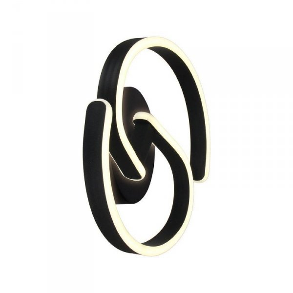 Kinkiet V-TAC 22W LED kierownica fi30cm czarna VT-84046 4000K 2860lm