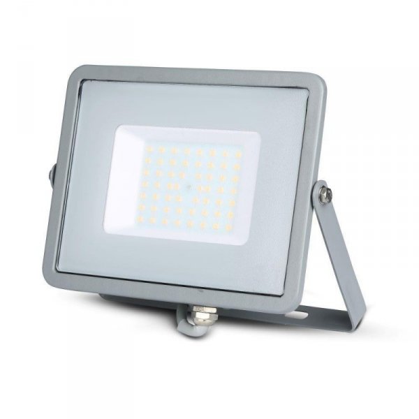 Projektor LED V-TAC 50W SAMSUNG CHIP Szary VT-50 6400K 4000lm 5 Lat Gwarancji