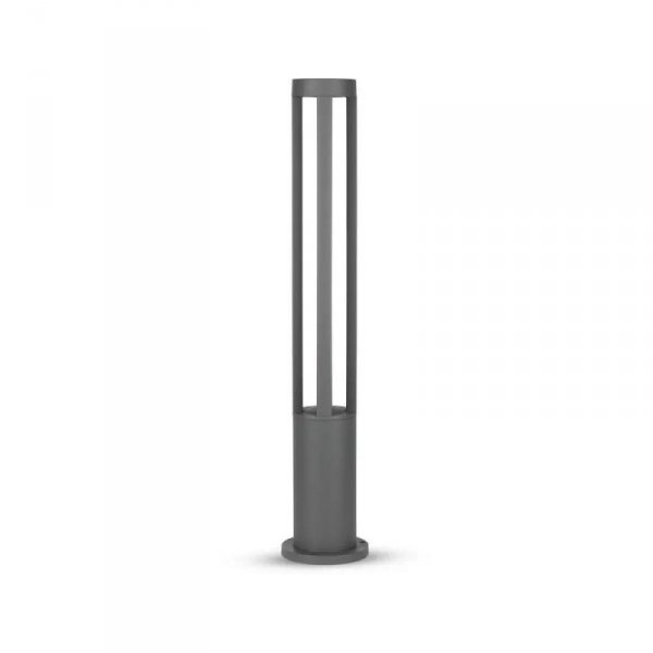 Słupek Ogrodowy V-TAC 10W LED IP65 Szary 80cm VT-820-G 4000K 450lm