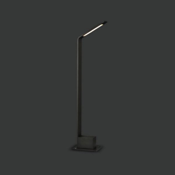 Słupek Ogrodowy V-TAC 6W LED 80cm Czarny IP65 VT-896 4000K 750lm 2 Lata Gwarancji