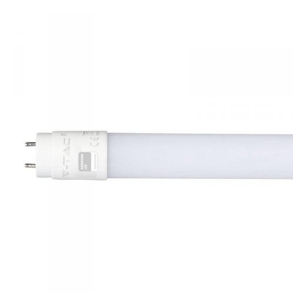 Tuba świetlówka LED T8 V-TAC SAMSUNG CHIP 120cm 16.5W G13 nano plastic VT-122 4000K 1850lm 5 lat gwarancji