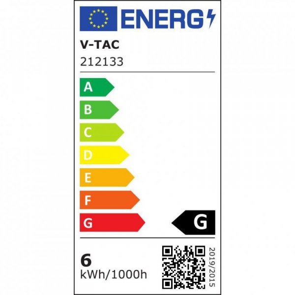 Taśma LED V-TAC SMD5050 150LED IP20 6W/m VT-5050 IP20 6500K 500lm