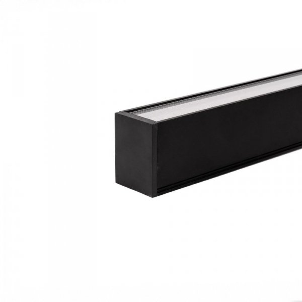 Oprawa V-TAC LED linear natynkowa SAMSUNG CHIP 40W czarna UGR<19 dimm VT-7-46 3000K 3275lm 5 lat gwarancji