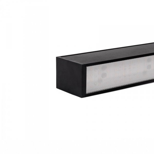 Oprawa V-TAC LED Linear Natynkowa SAMSUNG CHIP 40W Czarna UGR&lt;19 DIMM VT-7-46 6500K 3400lm 5 Lat Gwarancji