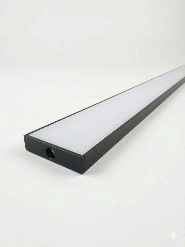 PROFIL LP-5010 NAWIERZCHNIOWY CZARNY ZESTAW 2M