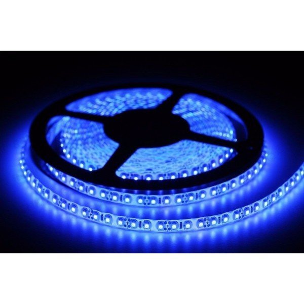 TAŚMA LED 9,6W NIEBIESKA 2835 600LED/5M