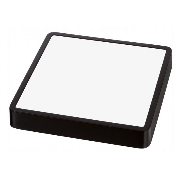 KWADRATOWY PANEL LED 12W CZARNY NATYNKOWY