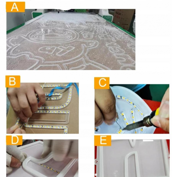 Taśma LED 7,2W giętka Pomarańczowa 2835 120LED 6mm