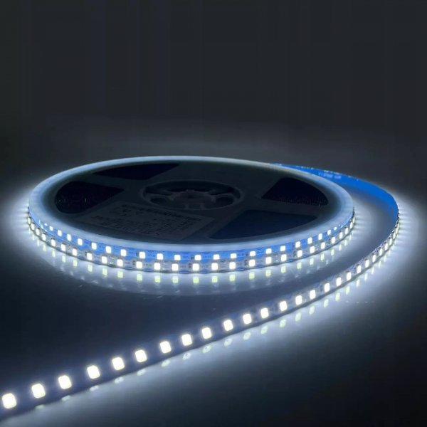 Taśma LED 9,6W giętka zimna 10000k 2835 120LED/1m 6mm