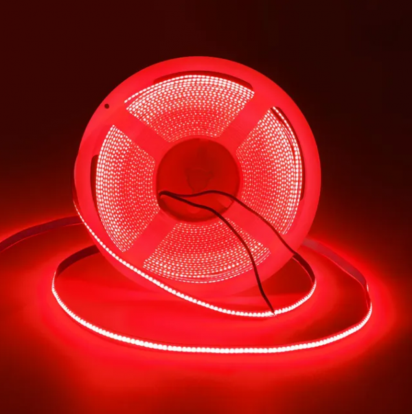 TAŚMA LED COB 12V LINIA ŚWIATŁA 320 CZERWONA 1M.