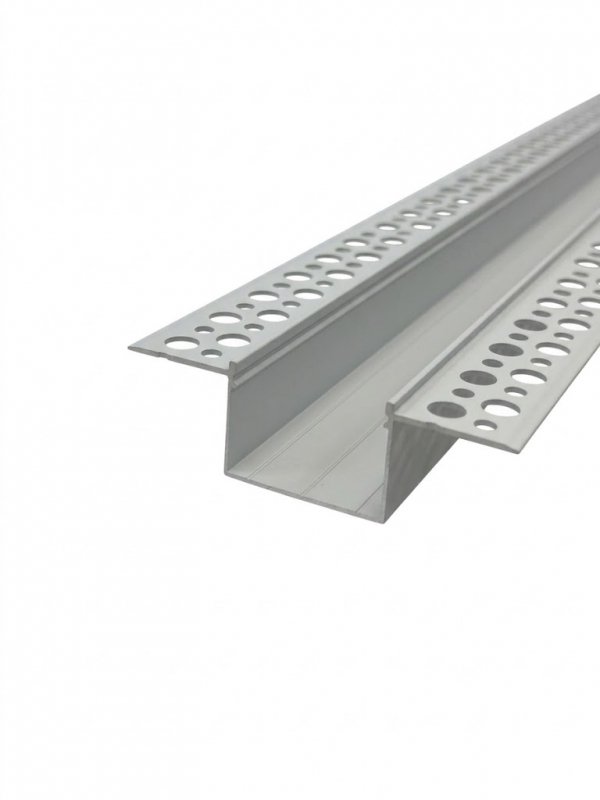 Profil do taśmy LED podtynkowy do gipsowania 2m + klosz