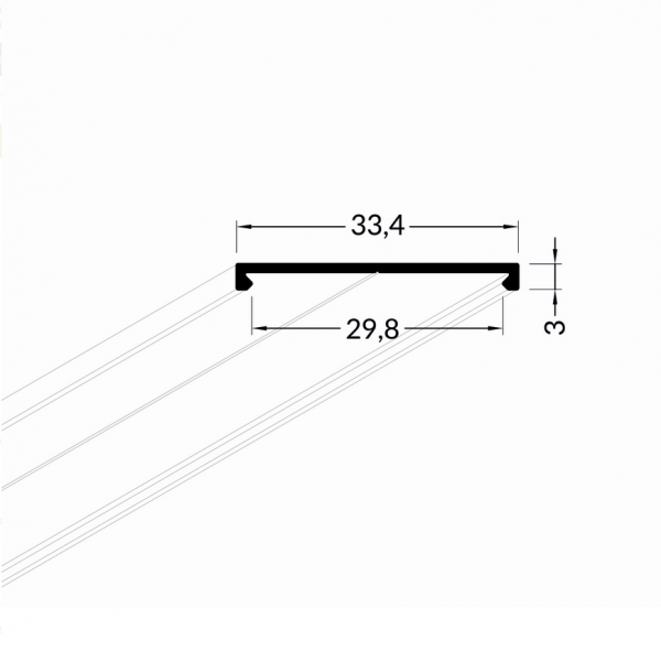 Osłona maskująca VARIO30-09 2m.