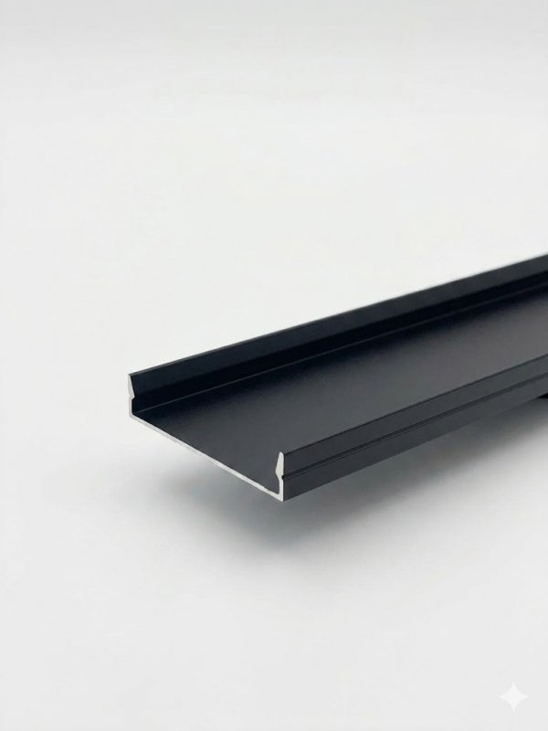 PROFIL LP-5010 NAWIERZCHNIOWY CZARNY ZESTAW 2M