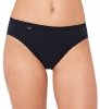 Majtki Sloggi 24/7 Cotton Lace Tai czarne 