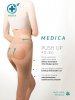 Rajstopy PUSH UP medica Beige wyszczuplające