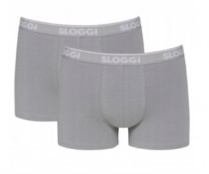 2x Majtki męskie Sloggi GO abc short  szare 