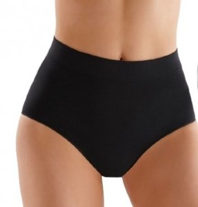 Majtki Gabriella  bezszwowe Seamless Midi Briefs czarne 