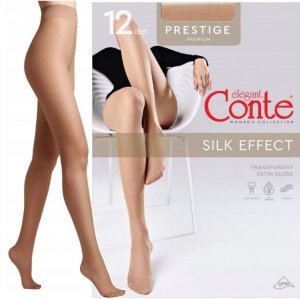   Rajstopy Conte Prestige 12 Lycra bronz