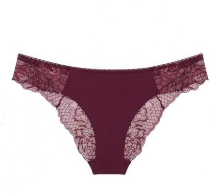 Majtki damskie Wild Peony Florale Brazilian