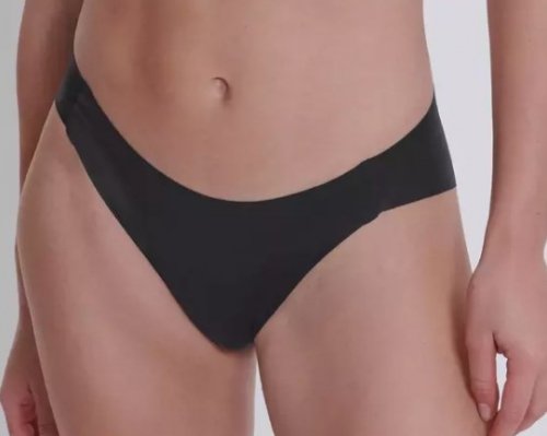 Majtki damskie sloggi ZERO Feel 2.0 Tiny Tanga czarne