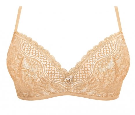 Biustonosz push-up bez fiszbin Clarisa Nipplex