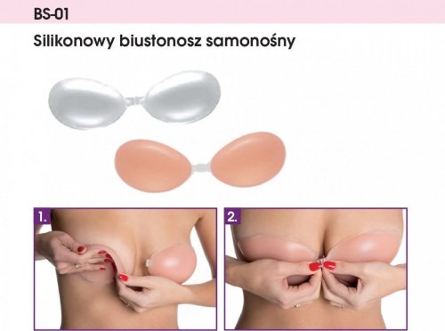 Biustonosz samonośny silikonowy BS 01 Julimex