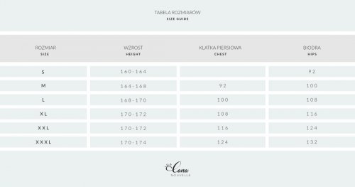 Koszulka nocna bawełniana CANA-ND-919
