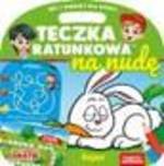 Kolorowanka Teczka ratunkowa na nudę - zając z grą