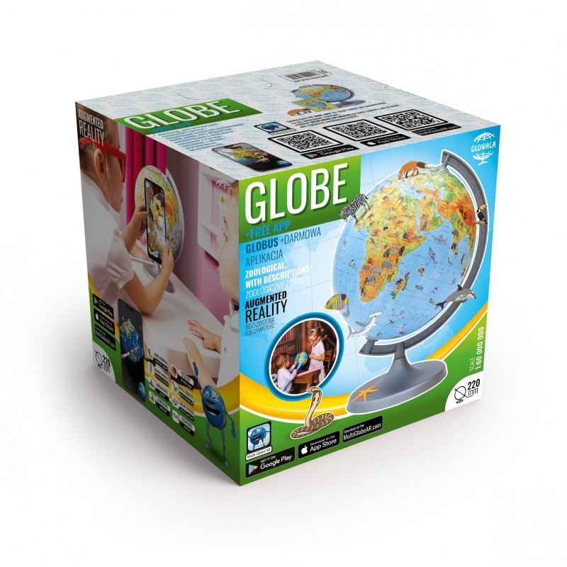 Globus 220 zoologiczny z opisem